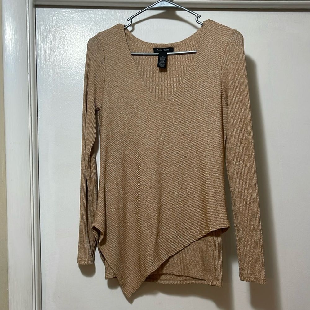 White House black market, long sleeve top size extra small
